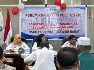 RSUD Sulbar Gelar Forum Konsultasi Publik, Dorong Layanan Kesehatan Lebih Baik dan Berkeadilan