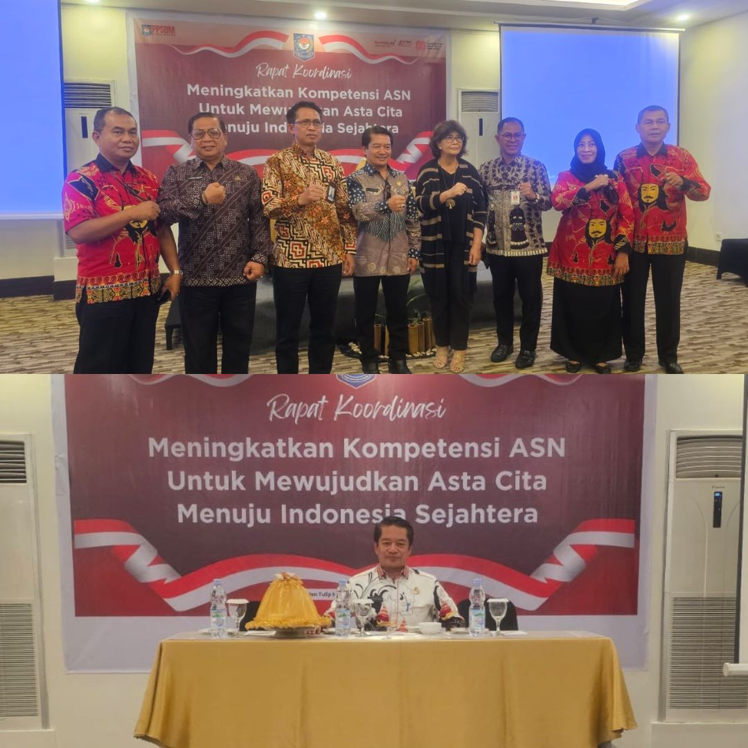Tingkatkan Kompetensi ASN, BPSDM Sulbar Ikuti Rakor PPSDM Kemendagri di Makassar