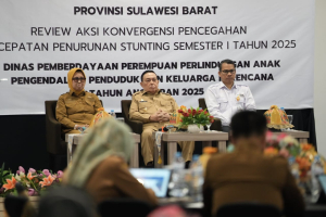 Semester I 2025, Wagub Sulbar Evaluasi Percepatan Penurunan Stunting