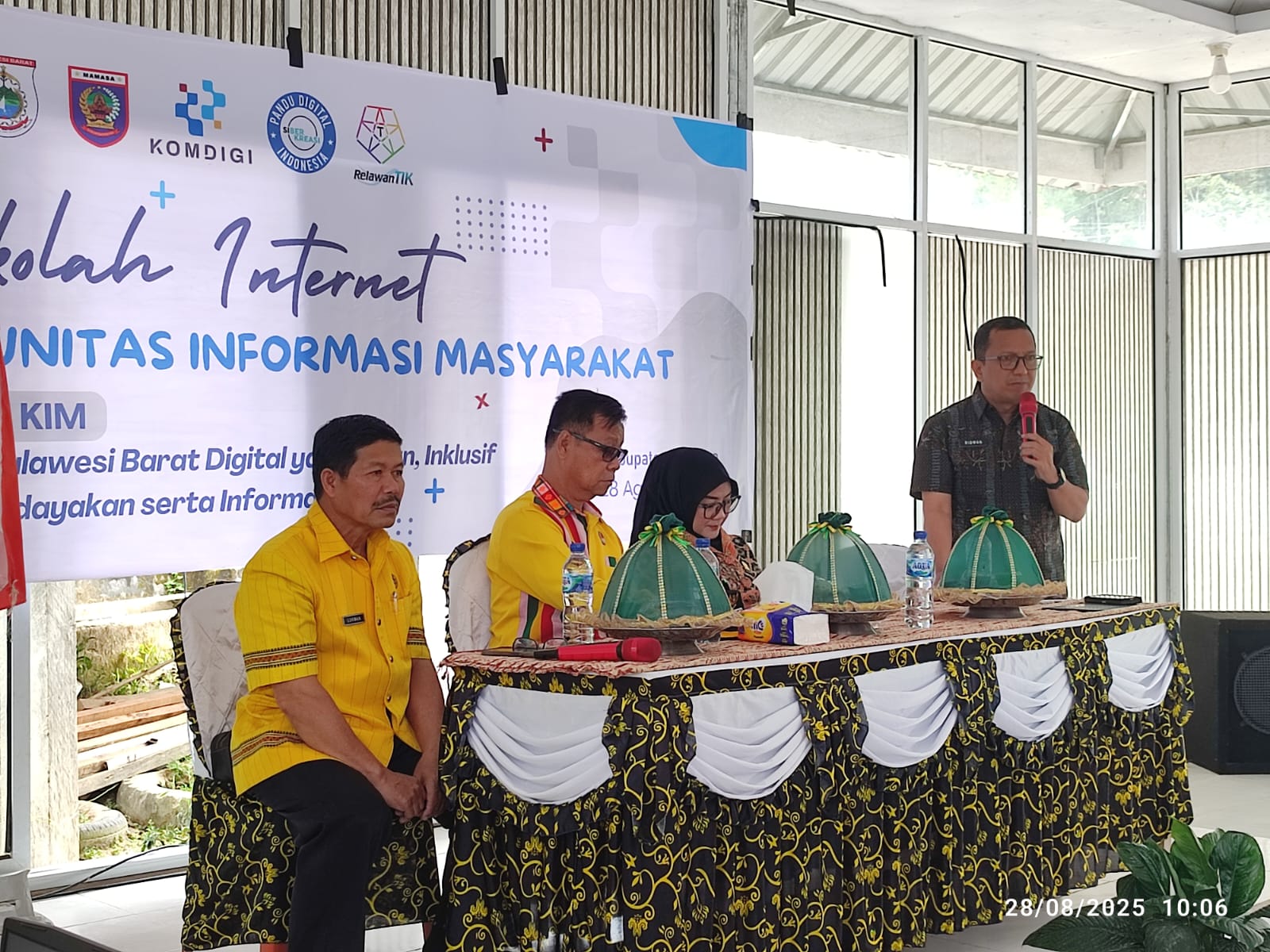 Apresiasi Senter KIM Pemprov Sulbar, Sudirman: Ini Penting Untuk Mengedukasi Etika Bermedsos