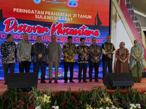 Wagub Hadiri Praharlah Sulbar ke-21: Momentum Refleksi dan Kolaborasi Membangun Daerah