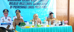 Perkuat Pelaksanaan Pasti Padu, Dinkes Sulbar Lakukan Penguatan Manajemen Sulbar Sehat di Puskesmas Pamboang