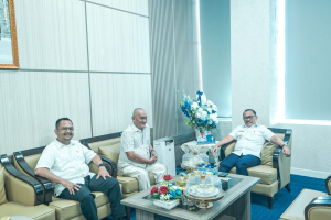 Gubernur Suhardi Duka Bertemu Raja Mamuju dan Raja Balanipa, Komitmen Jaga Stabilitas Daerah