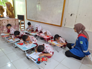 Pertamina Patra Niaga Sulawesi Tanamkan Kepedulian Lingkungan Lewat Lomba Edukatif di SDN 42 Hulonthalangi