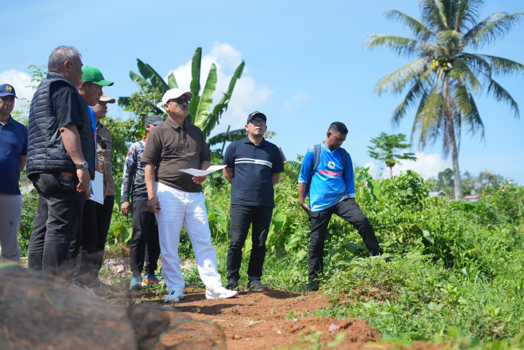 Tinjau Lokasi Persiapan Pembangunan Mess Patriot Transmigrasi, Gubernur Suhari Duka: Ini Akan Menjadi Perhatian Khusus Saya