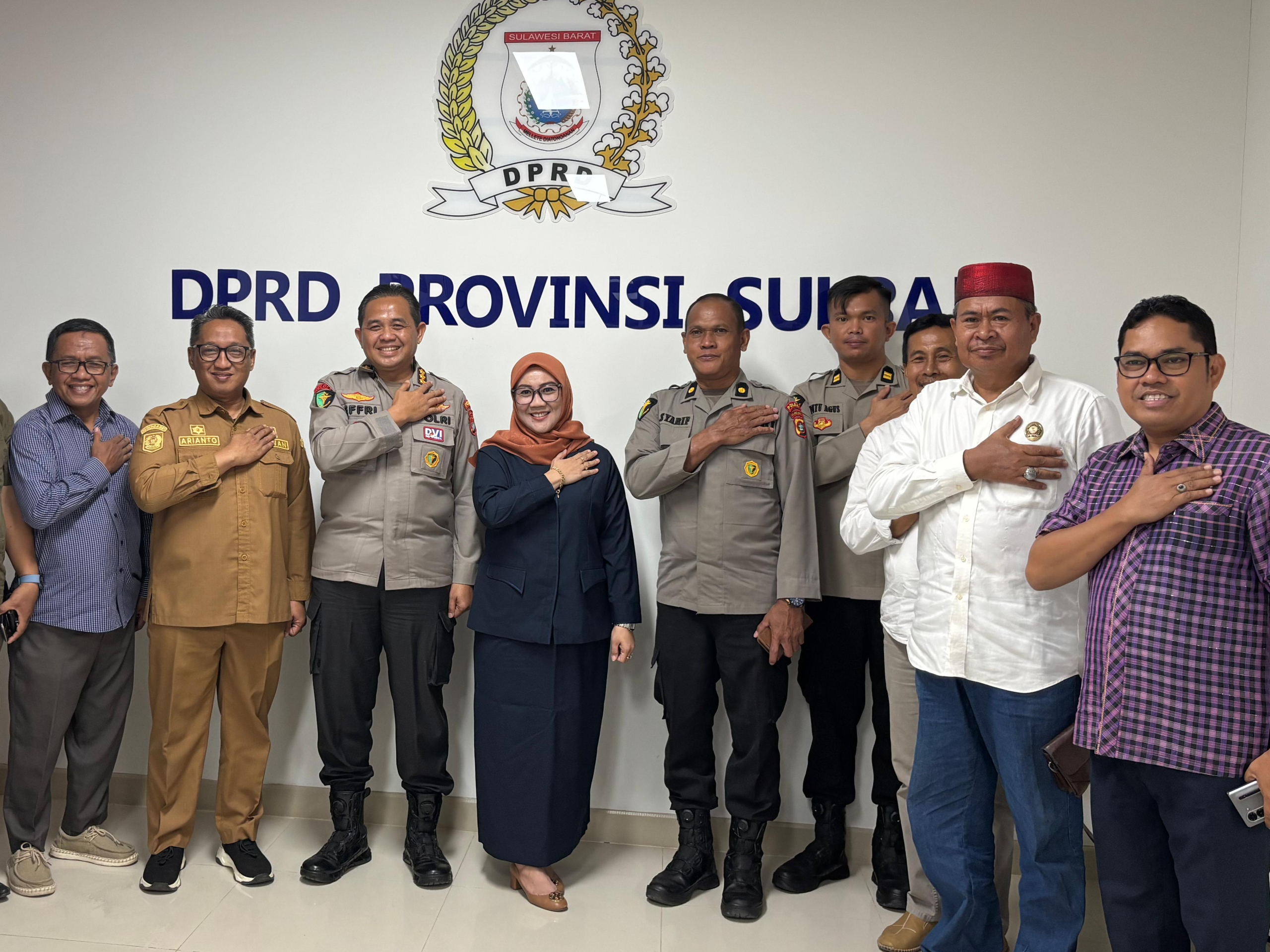 Penanganan Stunting Biddokkes Polda Sulbar di Apresiasi Wakil Ketua DPRD