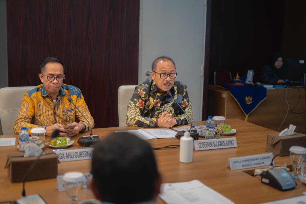 Gubernur SDK Tegaskan Mandarras Jalan Bangun SDM, Didukung Perpusnas dengan Program Konkret