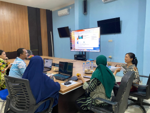 Tingkatkan Kualitas Layanan, DKP Sulbar Terima Pemantauan dan Evaluasi dari Biro Organisasi*