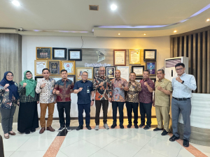 Inspektur Daerah Sulbar Ikuti Audiensi Pemprov bersama Bank Sulselbar Bahas Digitalisasi Koperasi