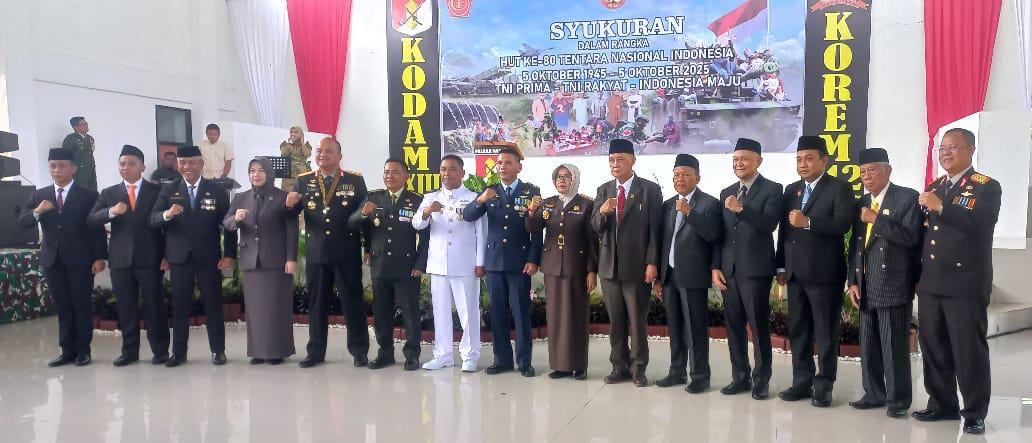 HUT  TNI Ke – 80 TNI Harus selalu waspada Dan Tidak Mudah Terhasut Oleh Isu-isu Provokatif