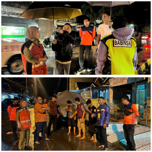 BPBD Sulbar Tinjau Titik Banjir Genangan Air di Kota Mamuju
