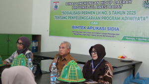 DLH Sulbar Gelar Sosialisasi Permen LH Nomor 5 Tahun 2025 dan Bimtek Aplikasi SiDia*