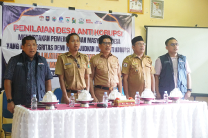 Tim Provinsi Lakukan Penilaian Akhir Calon Desa Antikorupsi di Sulawesi Barat