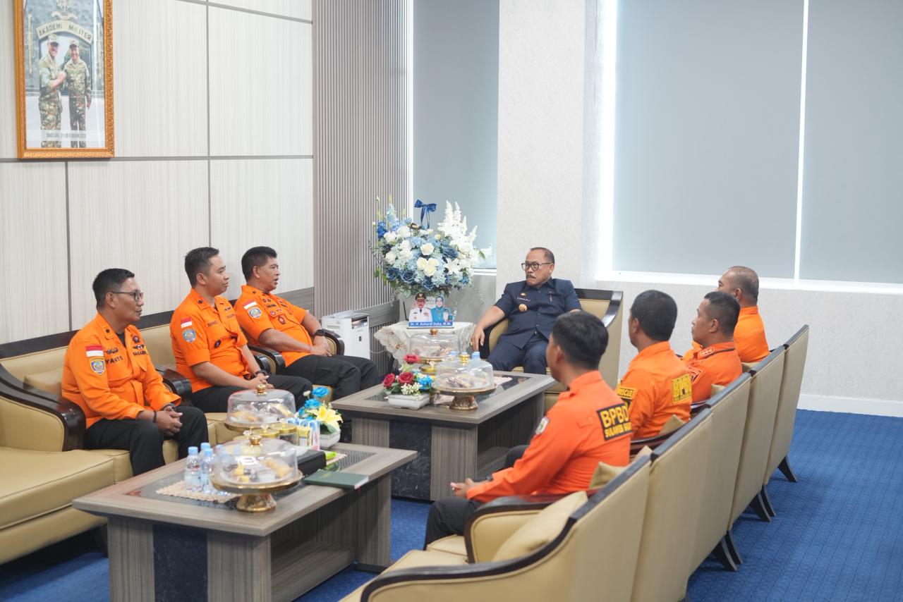 BPBD Sulbar dan Basarnas Tingkatkan Koordinasi Teknis Pencarian dan Penyelamatan di Sulawesi Barat